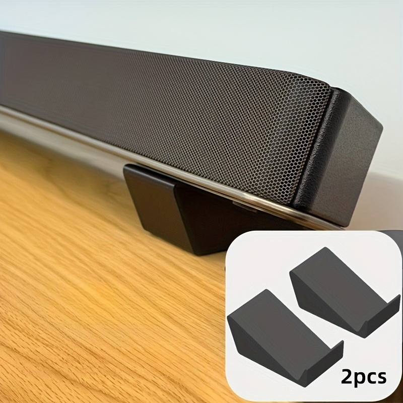 Desk Setup Pegboard - Evrensel Ayarlanabilir Soundbar Stand Tabanı, TV