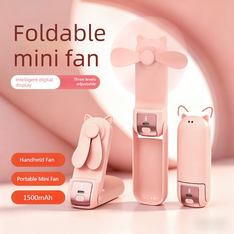 Fan Desk Small Usb - Taşınabilir El Tipi Fan Mini Katlanabilir