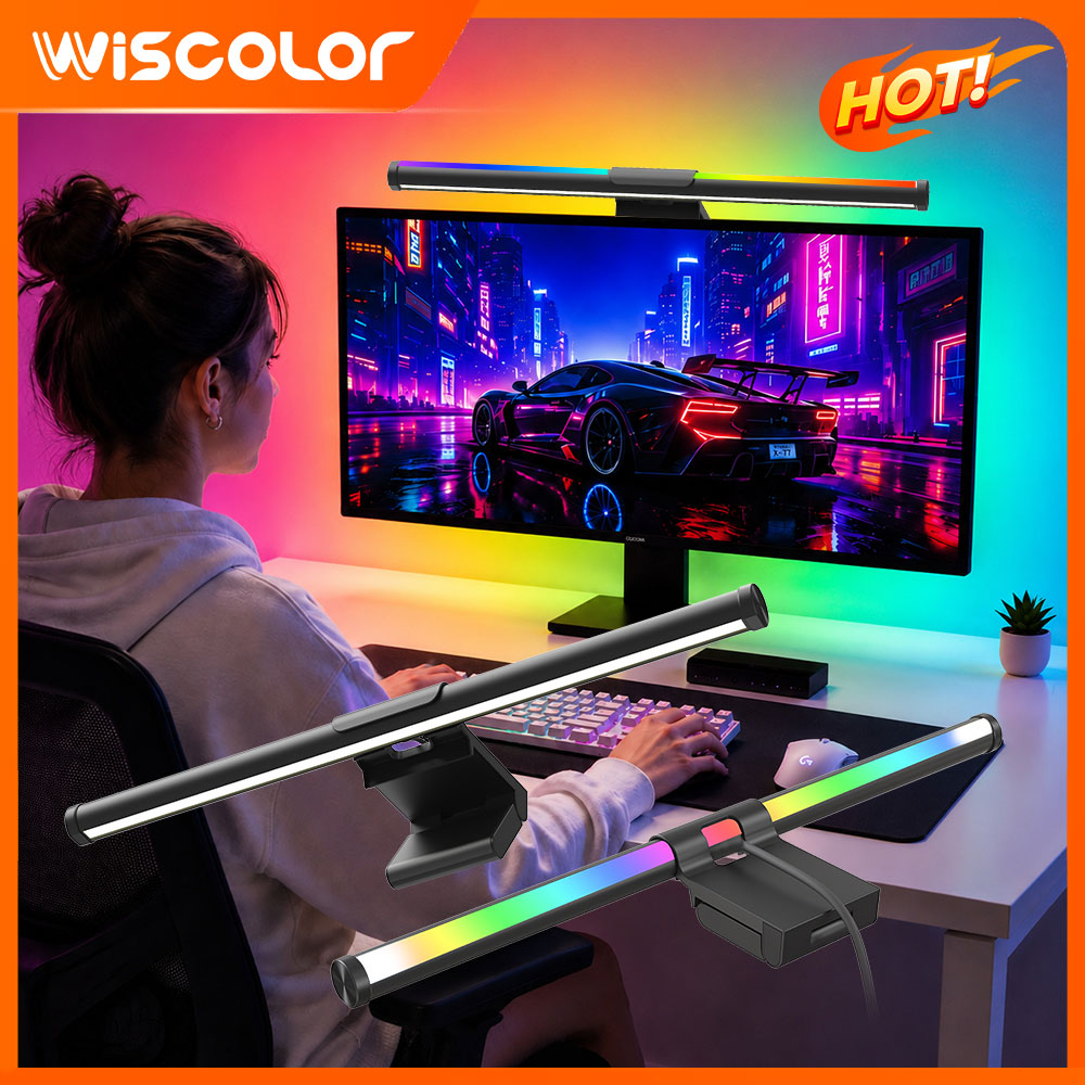 Gaming Setup Desk - Wifi Işık Çubuğu Monitör Işık Çubuğu