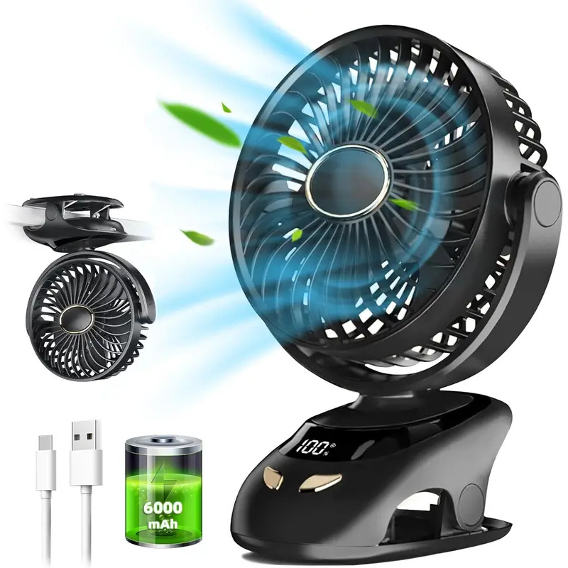 Fan Desk Small Usb - Küçük Masaüstü Klipsli Fan, Ev Ofis