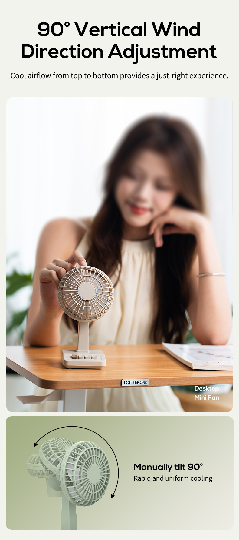 2026 Yeni Retro Masaüstü Fanı  - Fan Desk Small Usb incelemesi ve fiyatı