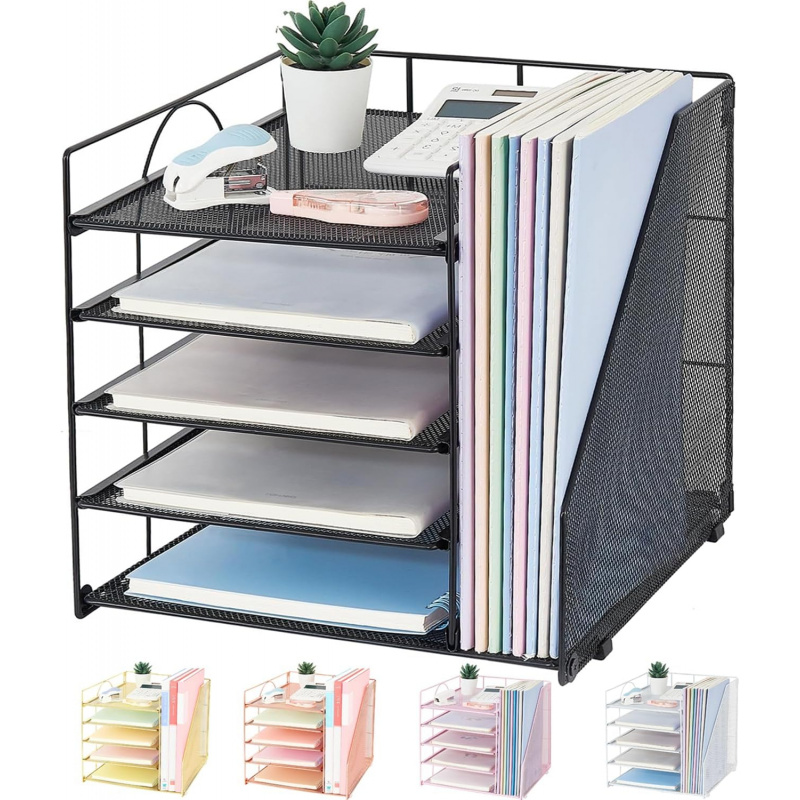 5 Katmanlı Kağıt Dosya Rafı Of - Desk Setup Design incelemesi ve fiyatı
