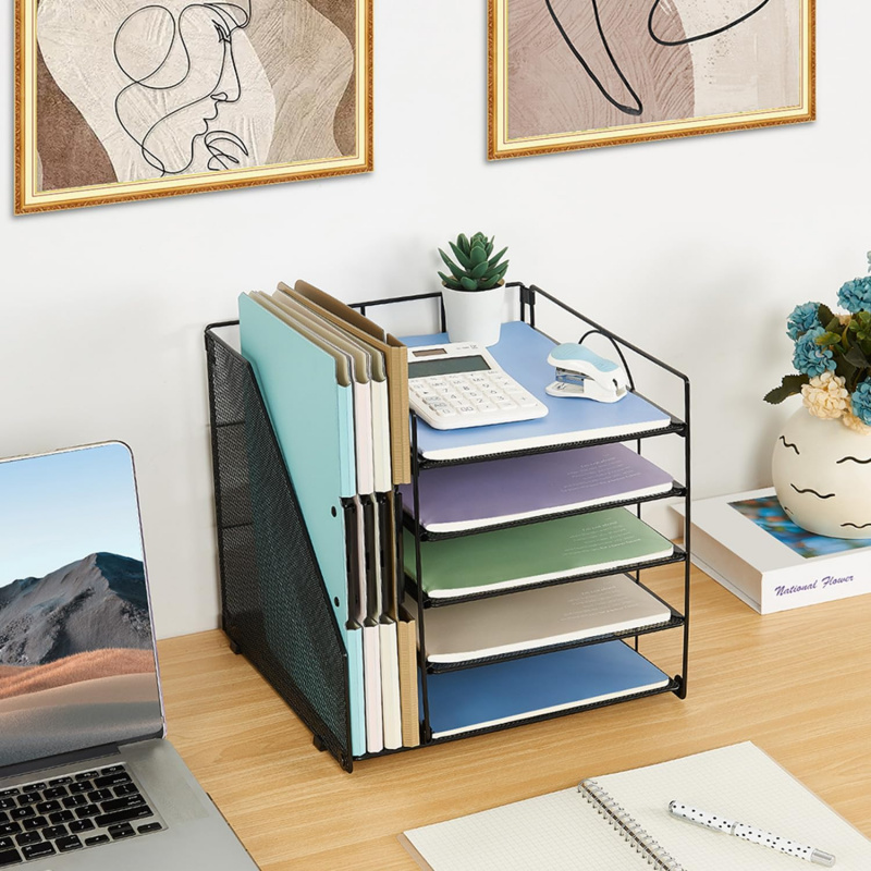 5 Katmanlı Kağıt Dosya Rafı Of - Desk Setup Design incelemesi ve fiyatı