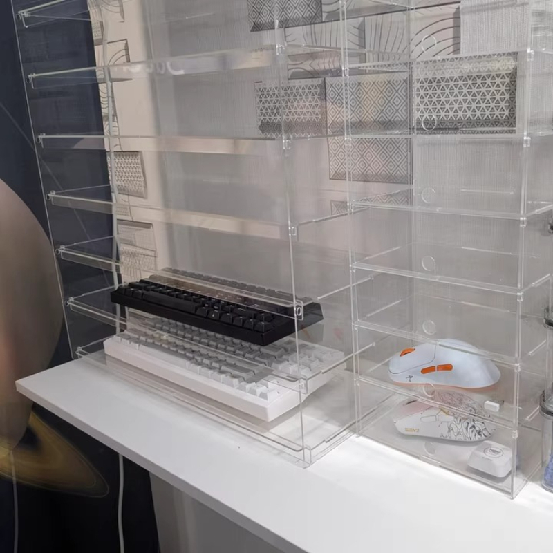 Premium Şeffaf Akrilik Toz Geç - Gaming Setup Desk incelemesi ve fiyatı