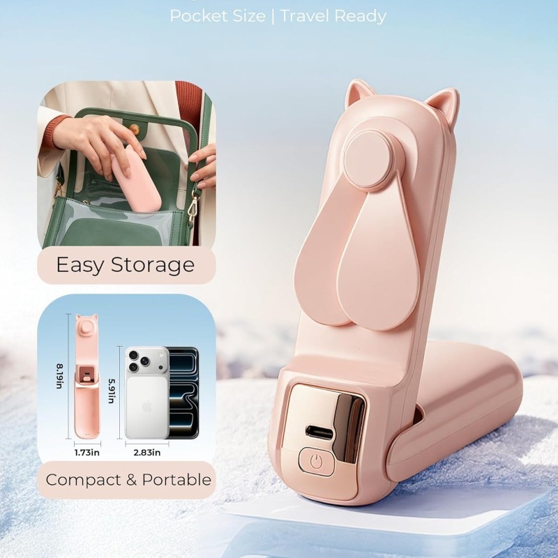 Taşınabilir El Tipi Fan Mini K - Fan Desk Small Usb incelemesi ve fiyatı