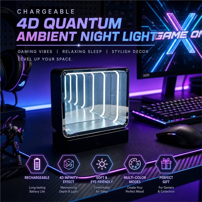 A02F-4D Tünel Gece Şarj Edileb - Gaming Setup Desk incelemesi ve fiyatı