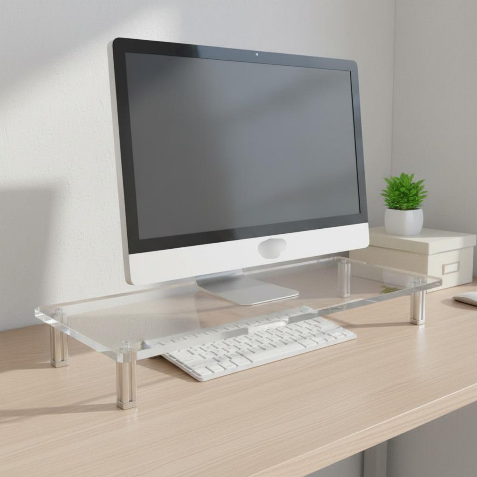 Akrilik Monitör Standı Kolayca - Desk Setup Organizer incelemesi ve fiyatı