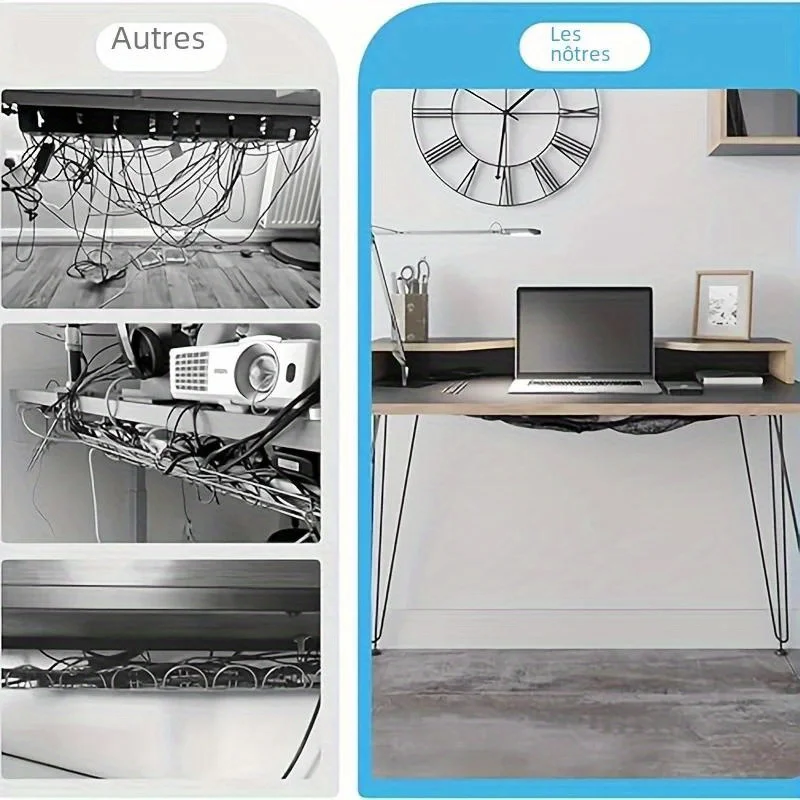Masa Altı Kablo Düzenleme Ağı  - Desk Setup Organizer incelemesi ve fiyatı