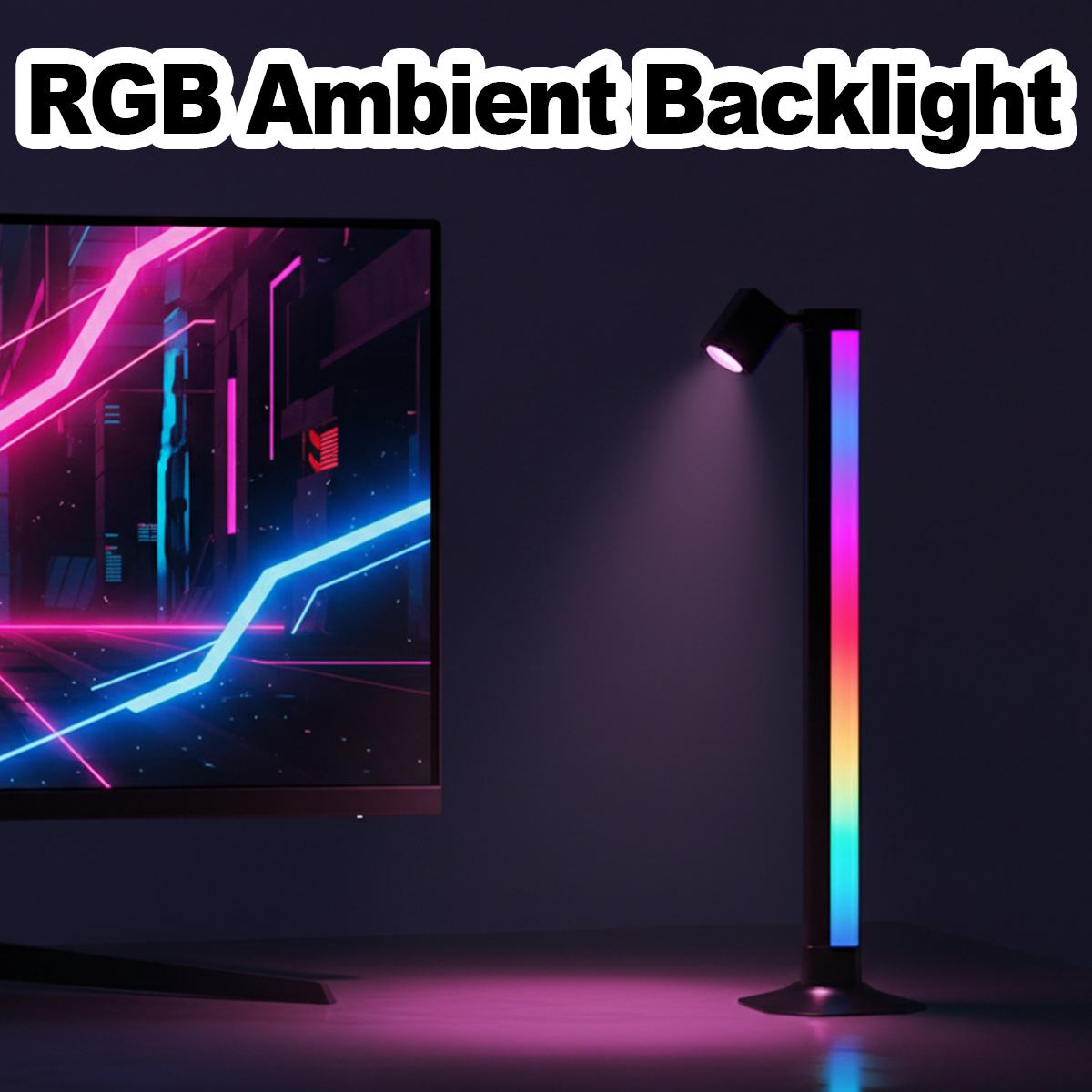 Akıllı Işık Çubuğu LED RGB Müz - Gaming Setup Desk incelemesi ve fiyatı