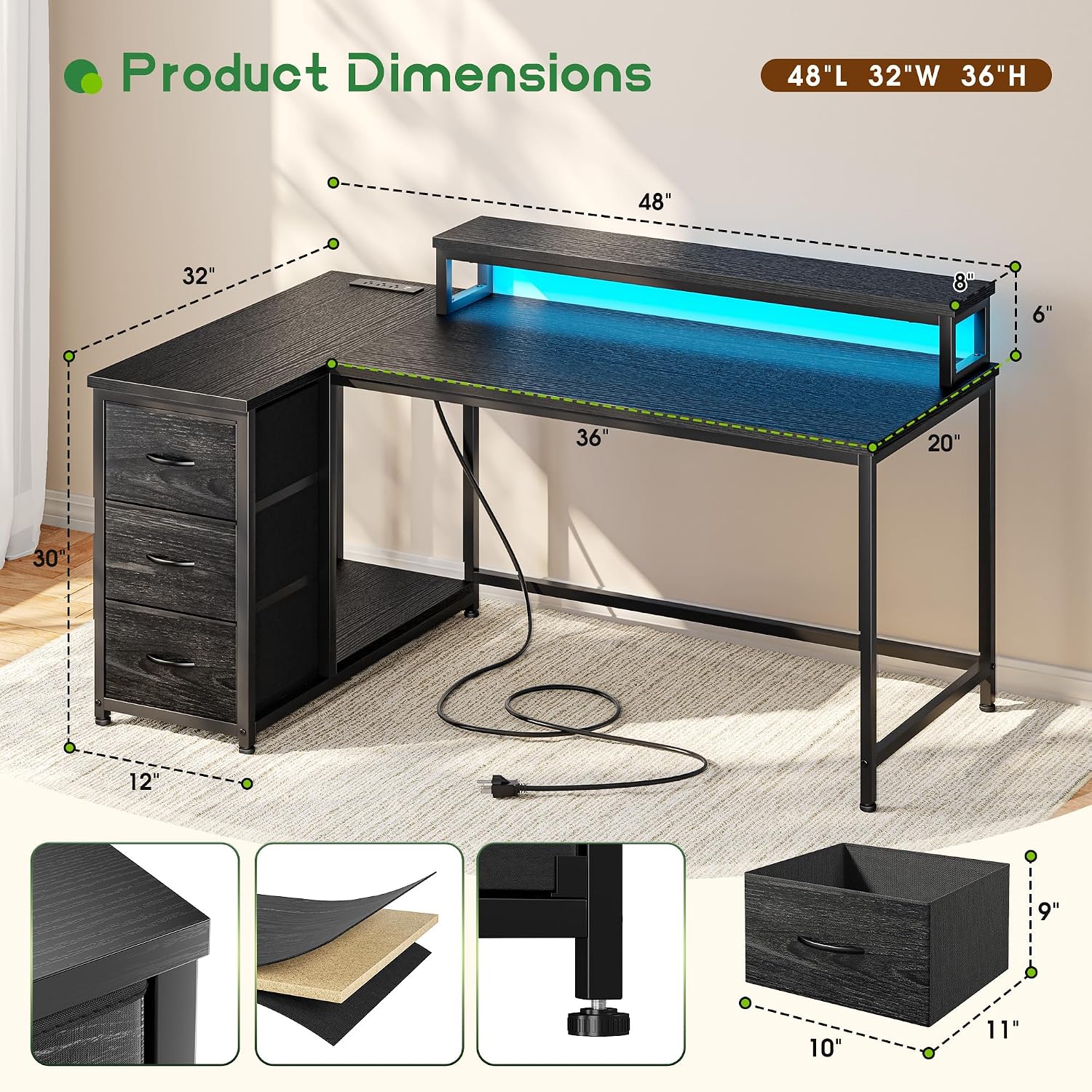 Gençler İçin PC Kurulumuna Uyg - Gaming Setup Desk incelemesi ve fiyatı