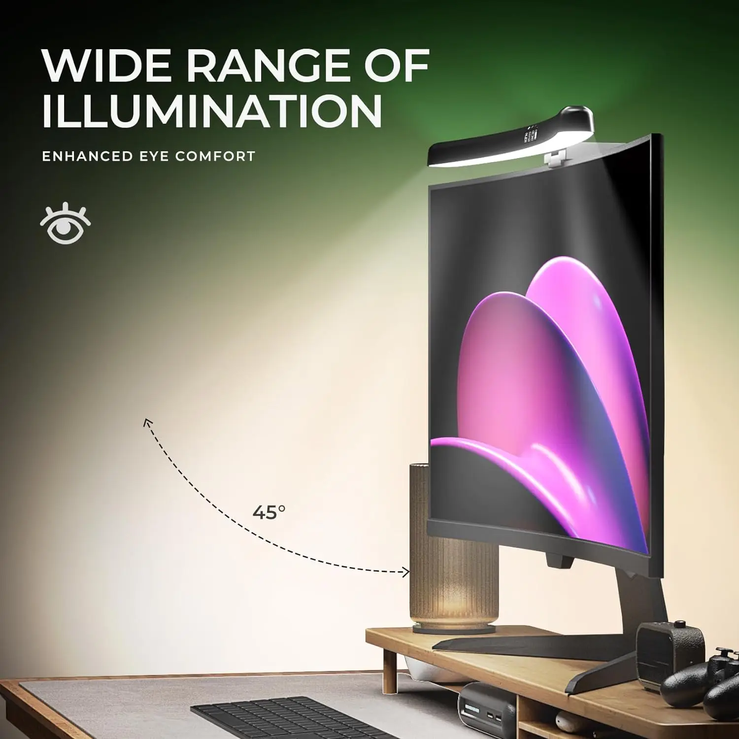 Bilgisayar Monitörü Işık Çubuğ - Gaming Setup Desk incelemesi ve fiyatı